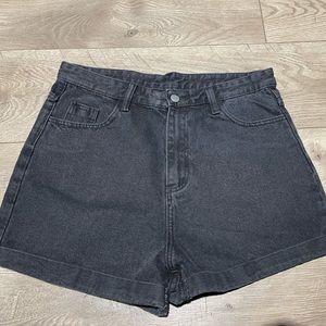 High waisted Jean Shorts